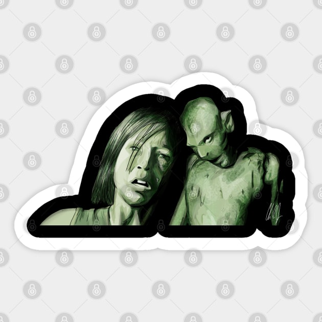 The Descent: Night Vision Sticker by 51Deesigns